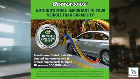 Quaker State Full Synthetic 5W-30 Gasoline Engine