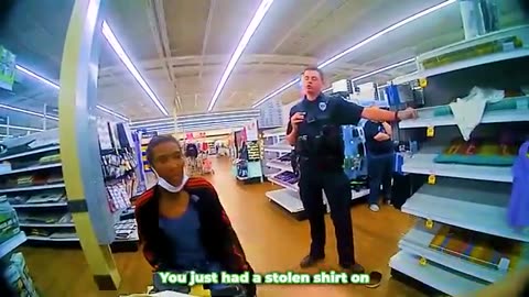 Shoplifter Goes Nuts After Caught Red-Handed
