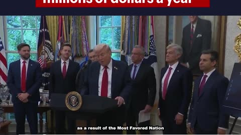 President Trump Announces Pfizer $70 Billion Deal to Lower Prescription Drug Costs
