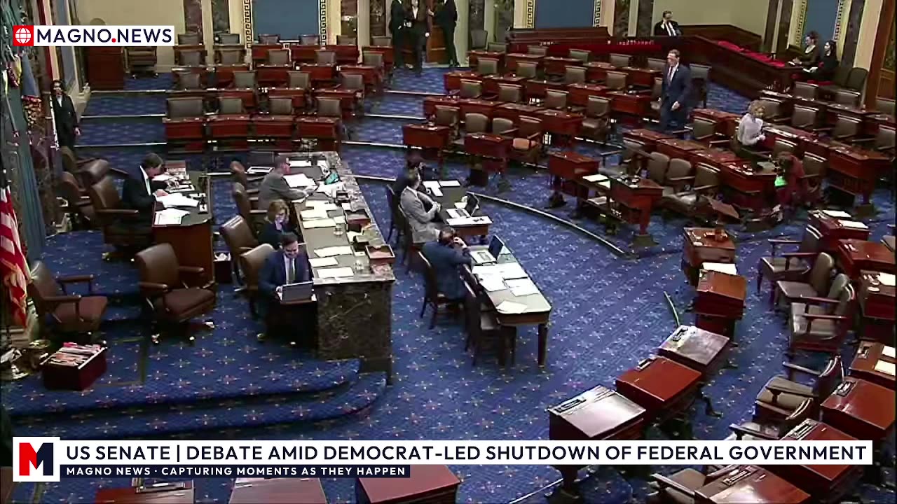 🇺🇸 Senate | Debate and Vote to Reopen Government after 30 Days of Democrat Shutdown [LIVE]