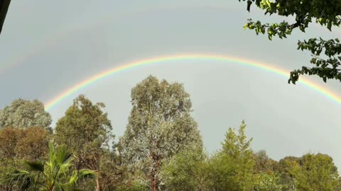 Beautiful Rainbow at Jaya Recently