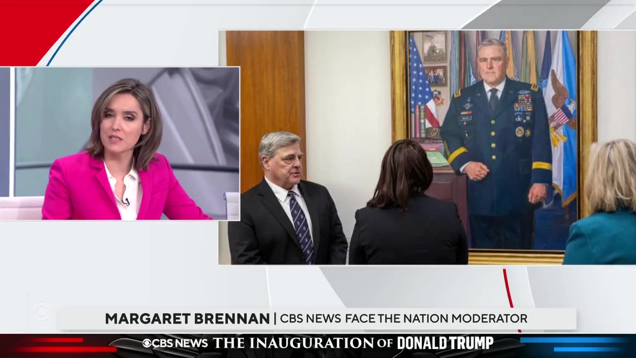 Portrait of Traitor Mark Milley Removed Immediately From The Pentagon