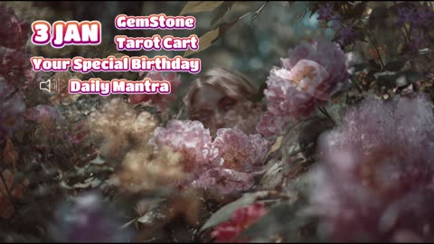 3 JAN Your Special Mantra Birthday