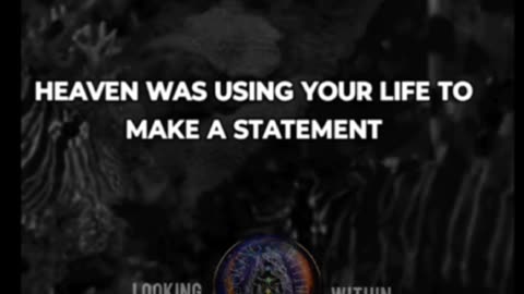 You were chosen. Your path planned