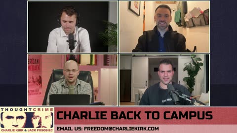 THOUGHTCRIME Ep. 74 — Charlie's Campus Return? Robo-Butlers? Garden of American Heroes?