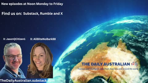 The Daily Australian Radio Show - Wednesday January 22nd - Ep 13