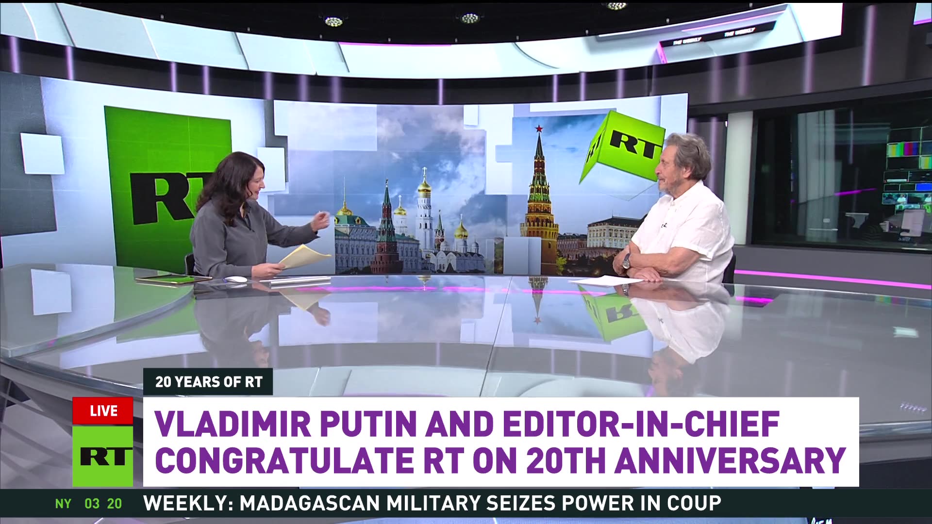 RT is telling the truth, and that is why they fear you — Errol Musk