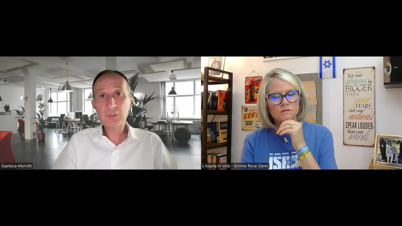 L'Aquila In Volo con Gianluca Morotti parlando del momento profetico in cui stiamo vivendo