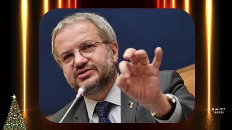 Claudio Borghi Aquilini Oro Italia - Sciopero di Landini - Pensioni - Armi Ucraina - 11-12-2025