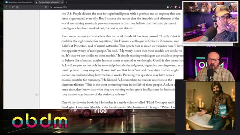 OBDM1342 - AI Consciousness | J6 Pipebomber | Penn Bigfoot | Strange News