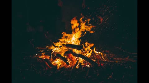 Crackling Campfire | 8 Hours of Fire Sounds for Sleep, Relaxation and Meditation