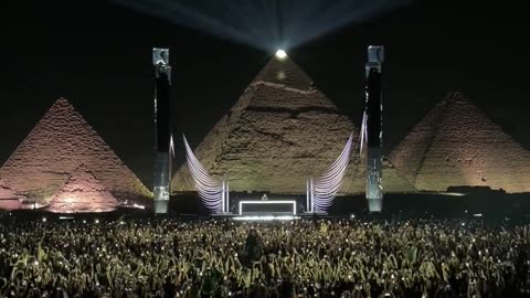 Could this concert at the Pyramids of Giza, on October 10 have set the stage for an Occult Ritual?