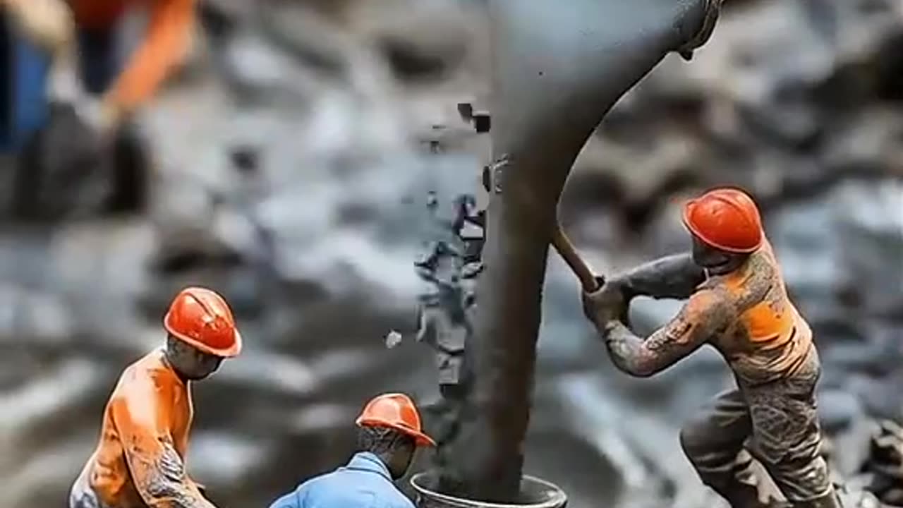 Mini Builders at Work! Tiny Bricklayers Build a Realistic Mini House