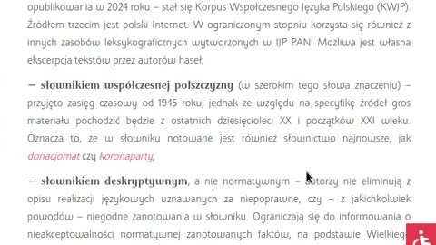 Rozmowa z czatem - Wielki Słownik Języka Polskiego