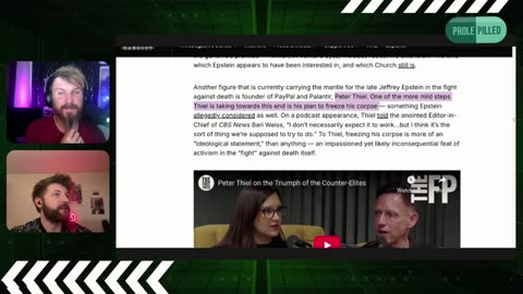 Meta Wants AI HEALTHCARE | Palantir's Q3 Shareholder Letter Is WORSE | Epstein's Dream of Being Mister Sinister