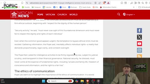 OPBC Open Line Friday: Current Event, Q & A