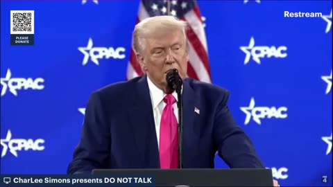 PRESIDENT TRUMP'S Speech at CPAC 2025