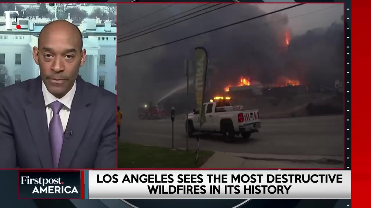 Los Angeles Runs Out of Water, Hollywood Celebs Flee as Wildfires Rage On | Firstpost America