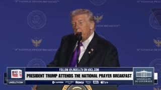 LIVE: PRESIDENT TRUMP ATTENDS THE NATIONAL PRAYER BREAKFAST