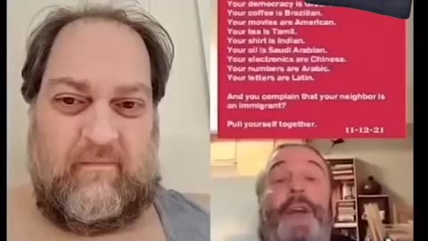 we are all immigrants joke???