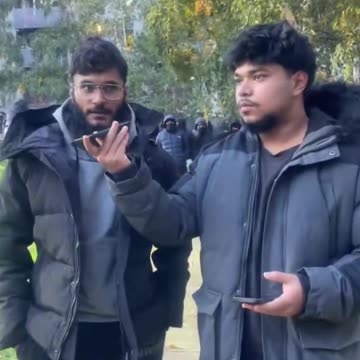 📢 “We are here to take over your country & uphold sharia law.”