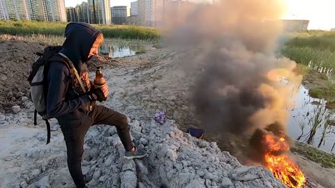 Как я зарабатываю лазая по мусоркам ? Dumpster Diving RUSSIA