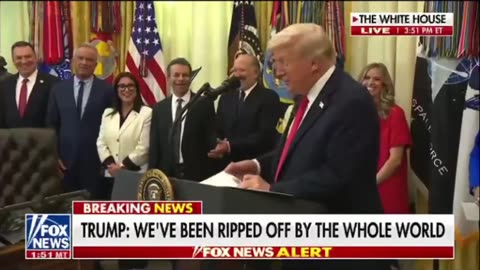 We've been ripped off by the whole world