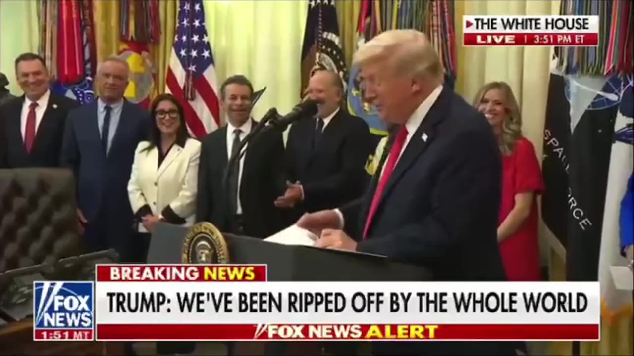 We've been ripped off by the whole world