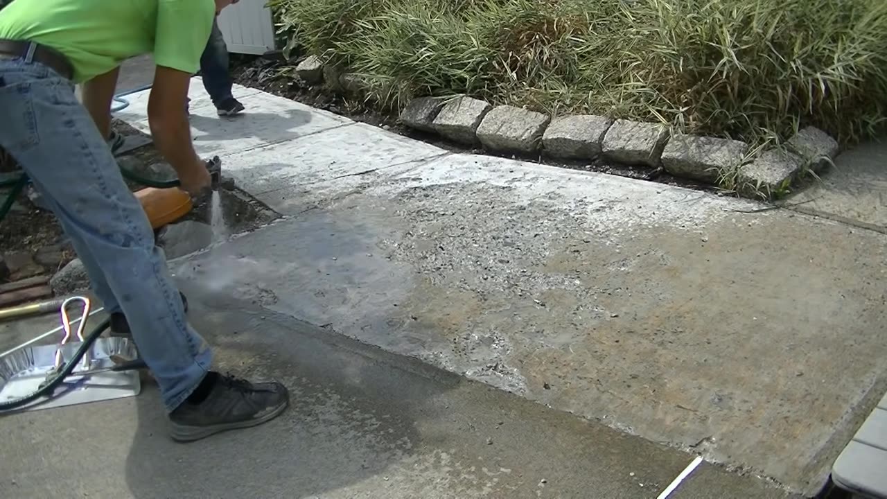 How To Resurface A Badly Damaged Concrete Walkway