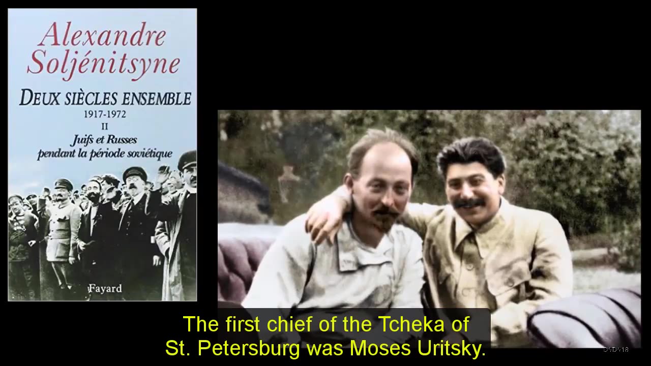 Les juifs, le communisme et la révolution russe de 1917 . Hervé Ryssen