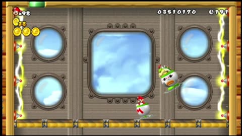 Epic Bowser Jr. Fail... Old Let's Play New Super Mario Bros. Wii (Wii) - #14 w/The Boys