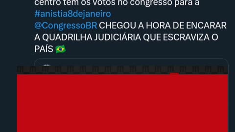 Guarda pretoriana do @STF_oficial se movimentando para derrubar @HugoMottaPB porque já sabem que a direita e centro tem os votos no congresso para a #anistia8dejaneiro @CongressoBR CHEGOU A HORA DE ENCARAR A QUADRILHA JUDICIÁRIA QUE ESCRAVIZA O PAÍS