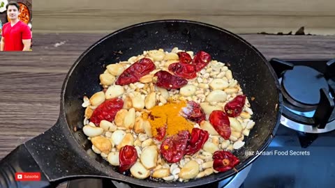 Peanut and garlic recipie