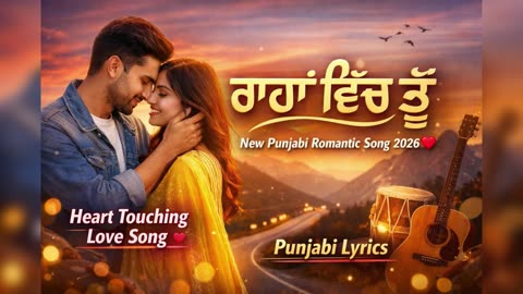 ਰਾਹਾਂ ਵਿੱਚ ਤੂੰ | New Punjabi Romantic Song 2026 | Heart Touching Love Song | Punjabi Lyrics