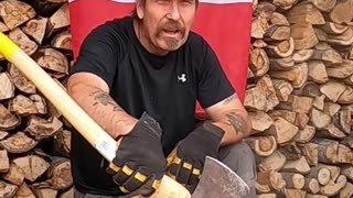Wood Stacking_ Independence, Staying in Shape, and Why You Need It! #livingoffgrid