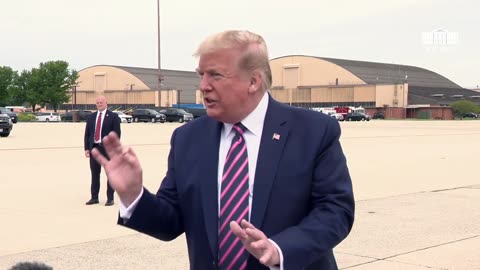 Archive ✅ 5-5-20 President Trump Delivers Remarks Upon Departure from Joint Base Andrews