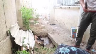 The IDF publishes footage recovered from the camera of a Hamas operative, showing armed