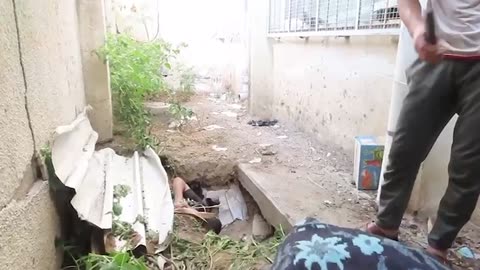 The IDF publishes footage recovered from the camera of a Hamas operative, showing armed