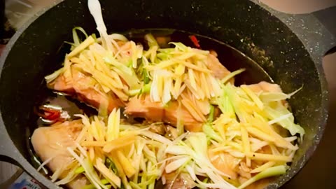Delicious recipe with Salmon 😋 check description