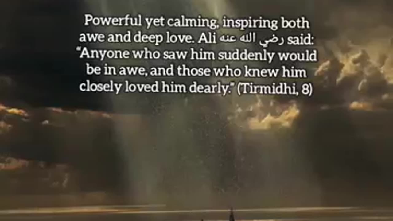 *#How prophet Muhammad pbuh looked according to Hadiths