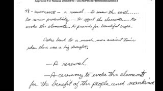 Remote Viewing and Weather Control (CIA Stargate)