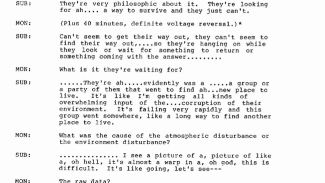 Remote Viewing and Weather Control (CIA Stargate)