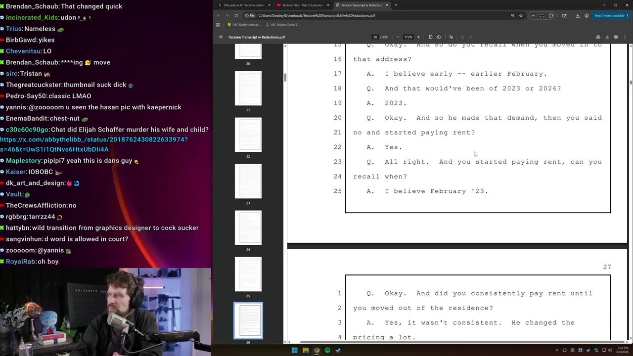 [Mirror] Destiny YouTube Stream