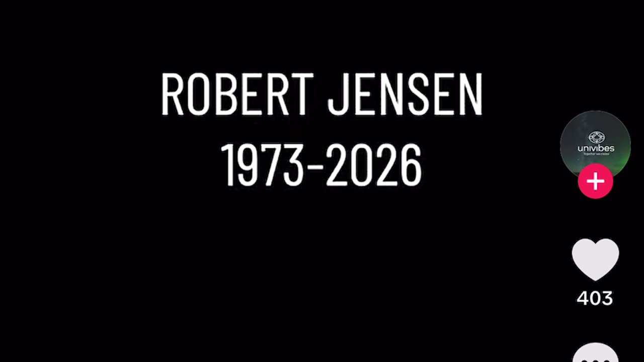 Robert Jensen ReSpECT ✊ rip ✌️12-01-2026