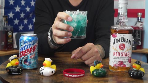 George Corbey - Jim Beam Red Stag Black Cherry Whiskey & Mtn Dew Frost Bite