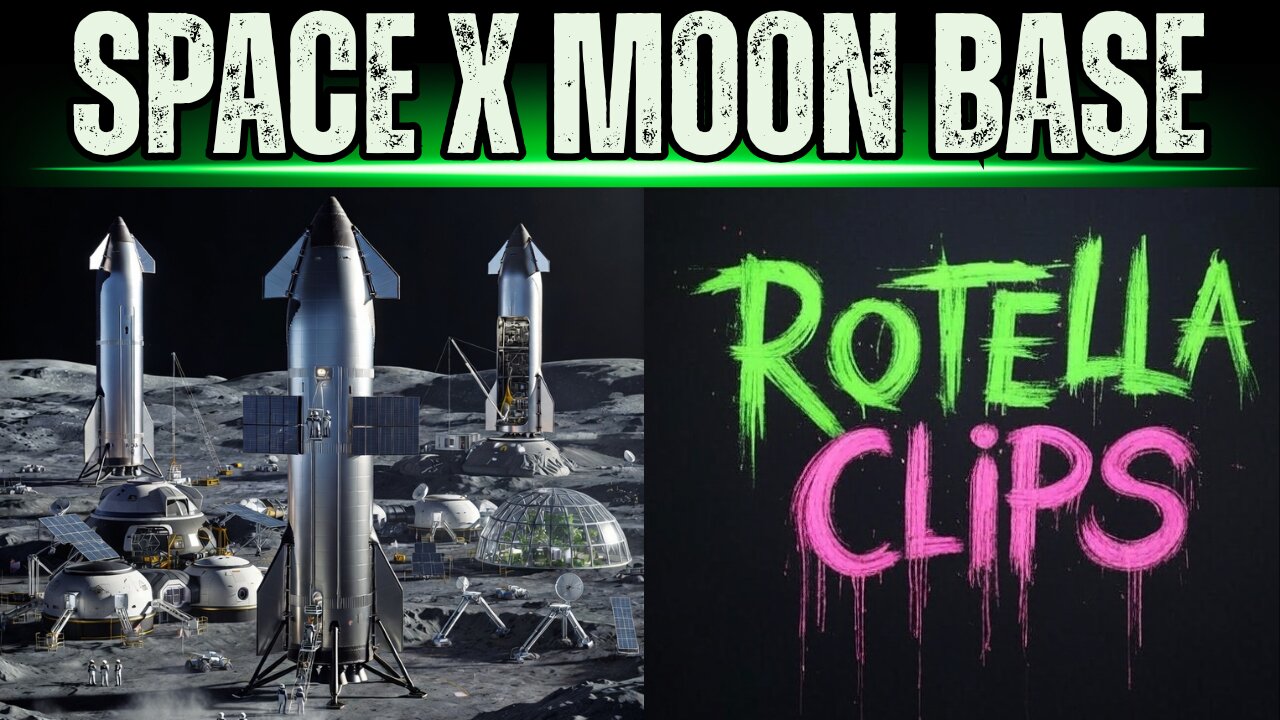 Space X Moon Base