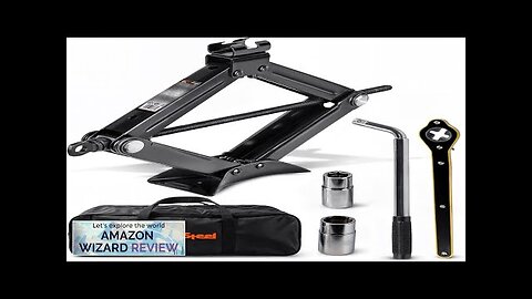 Scissor Jack for Car 2 Ton (4409 lbs) Heavy-Duty Car Jack Kit Review