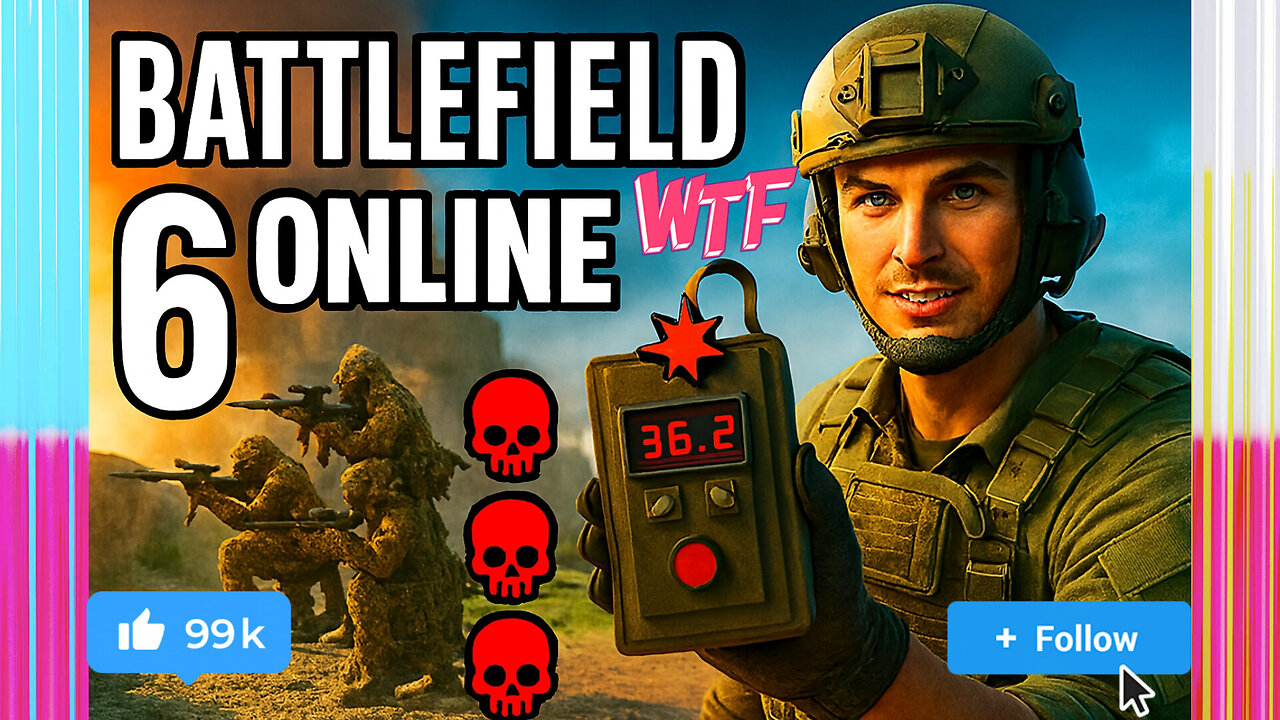 Battlefield 6 Online | Triple Sniper Kill with C4!