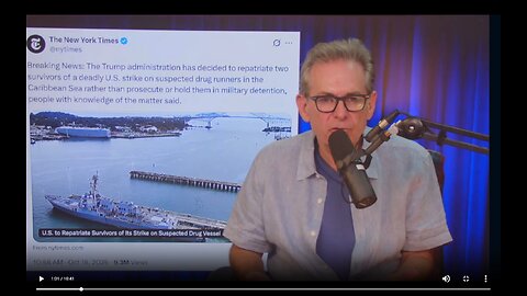 Trump repatriates two survivors accused of Venezuelan drug smuggling▮The Jimmy Dore Show