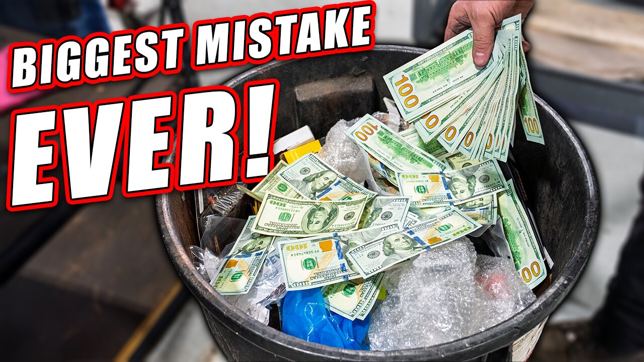 The WORST Mistake I've Ever Made ... (It Cost Me A Million Dollars)